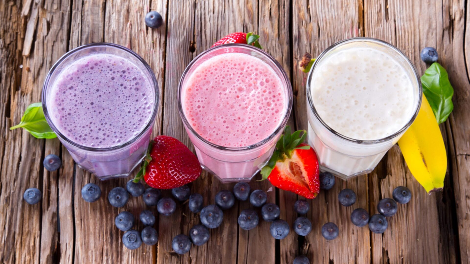 Smoothie com kefir.