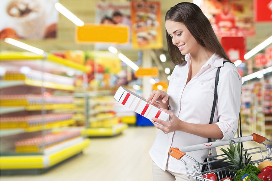 rótulo de alimentos