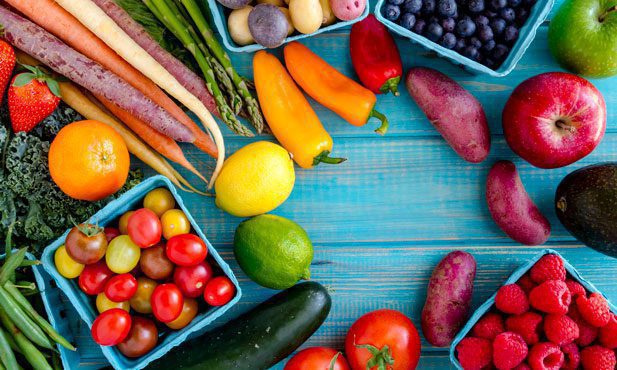 frutas e legumes
